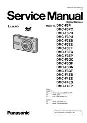 Panasonic Lumix DMC-F3PC Service Manual