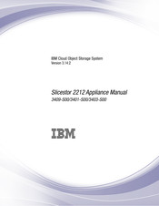 IBM Cloud Object Storage System Slicestor 2212 3401-S00 Appliance Manual