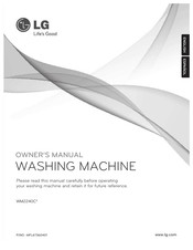 LG WM2240C series Owner's Manual
