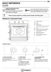 Indesit IFW 6834 IX Daily Reference Manual