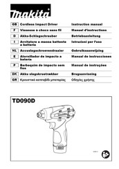 Makita TD090D Instruction Manual