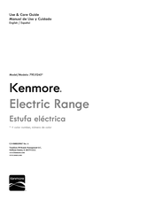 Kenmore 790.9245 Series Use & Care Manual