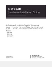 NETGEAR GSS108EPP Hardware Installation Manual