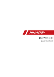 HIKVISION DS-3WF01C-2N Quick Start Manual