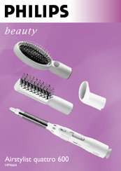 Philips beauty Airstylist quattro 600 Instructions Manual