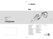 Bosch Keo Original Instructions Manual