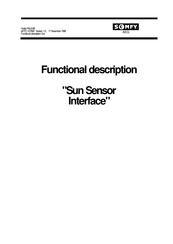 AEG Somfy LPT-10 Functional Description