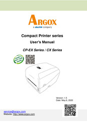 SATO ARGOX CP-EX Series User Manual