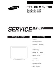 Samsung 240T - SyncMaster 240 T Service Manual