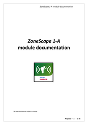 Philips Hadco ZoneScape 1-A Documentation