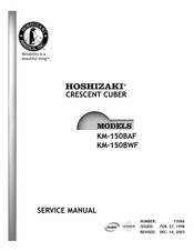 Hoshizaki KM-150BAF Service Manual
