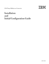 IBM Nways 2216 Installation And Initial Configuration Manual