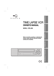 Vista VVRL-960 Owner's Manual