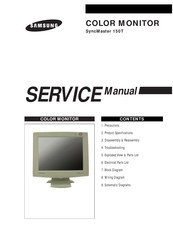 Samsung SyncMaster 150T Service Manual