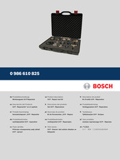 Bosch 0 986 610 825 Product Description