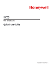 Honeywell IH25 Quick Start Manual