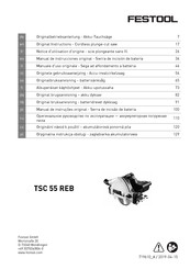 Festool TSC 55 REB Original Instructions Manual