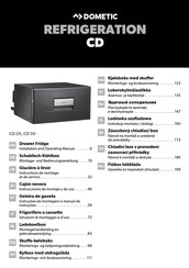 Dometic coolmatic CD 20 Installation And Operating Manual