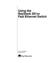 Bay Networks BayStack 28104/ADV Manual