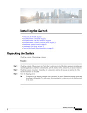Cisco Catalyst 9600 Series Installation Manual