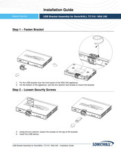 SonicWALL NSA 240 Installation Manual