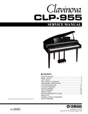 Yamaha Clavinova CLP-955 Service Manual