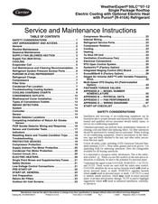 Carrier 50LC 07 Service And Maintenance Instructions