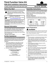 Land Pride 380-354A Installation Instructions Manual