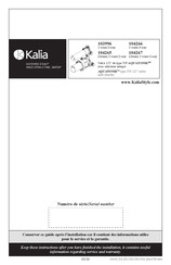 Kalia AQUATONIK 103996 Manual