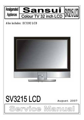 Sansui SV3215 LCD Service Manual
