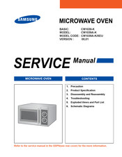 Samsung CM1039A-K Service Manual