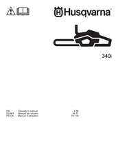 Husqvarna 340i Operator's Manual