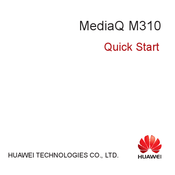 Huawei MediaQ M310 Quick Start Manual