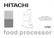 Hitachi FPR1 Manual