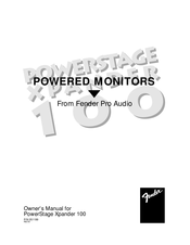 Fender PowerStage Xpander 100 Owner's Manual