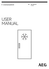 AEG AGE62526NW User Manual