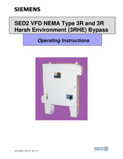 Siemens SED2 VFD Operating Instructions Manual