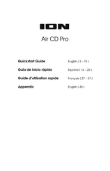 ION Air CD Pro Quick Start Manual