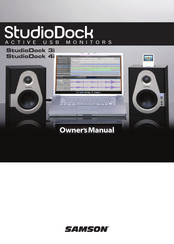 Samson StudioDock Series Owner's Manual