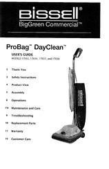 Bissell ProBag DayClean 17X38 User Manual
