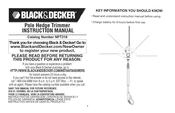 Black & Decker NPT318 Instruction Manual
