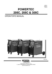 Lincoln Electric POWERTEC 305C 230/400V Operator's Manual