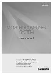 Samsung MM-J430D User Manual