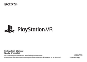 Sony PLAYSTATION VR Instruction Manual