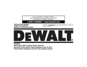 DeWalt DCH363 Instruction Manual