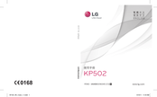 LG KP502 User Manual