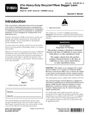 Toro 22197 Operator's Manual
