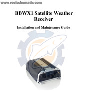 Furuno BBWX1 Installation And Maintenance Manual