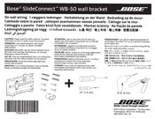 Bose SlideConnect WB-50 Manual