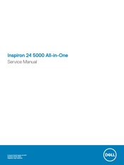 Dell Inspiron 24 5000 Series Service Manual